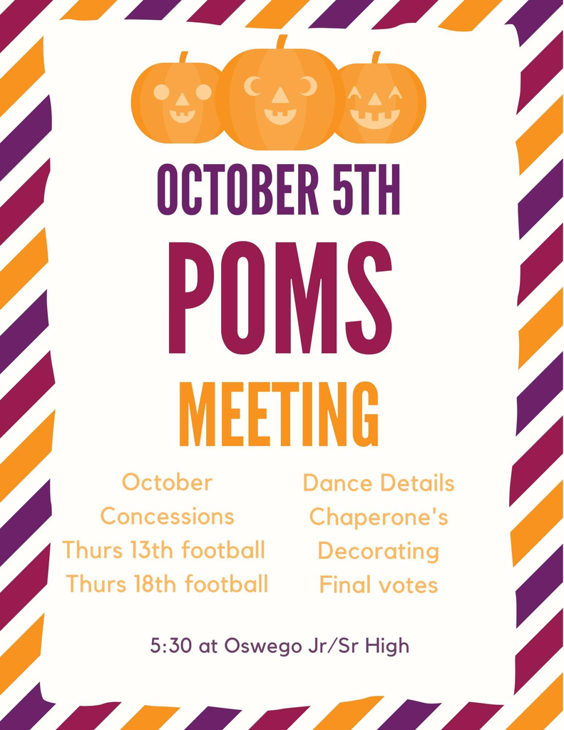 October 5th POMS Meeting