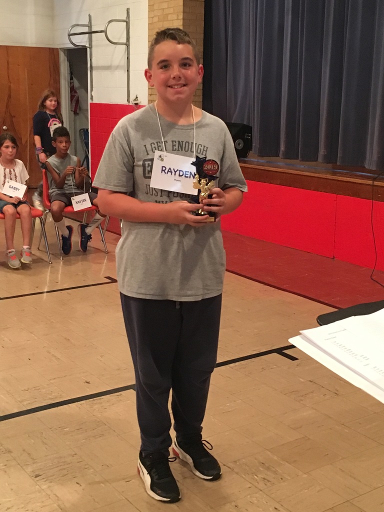 SVCA 2019 Spelling Bee Winner